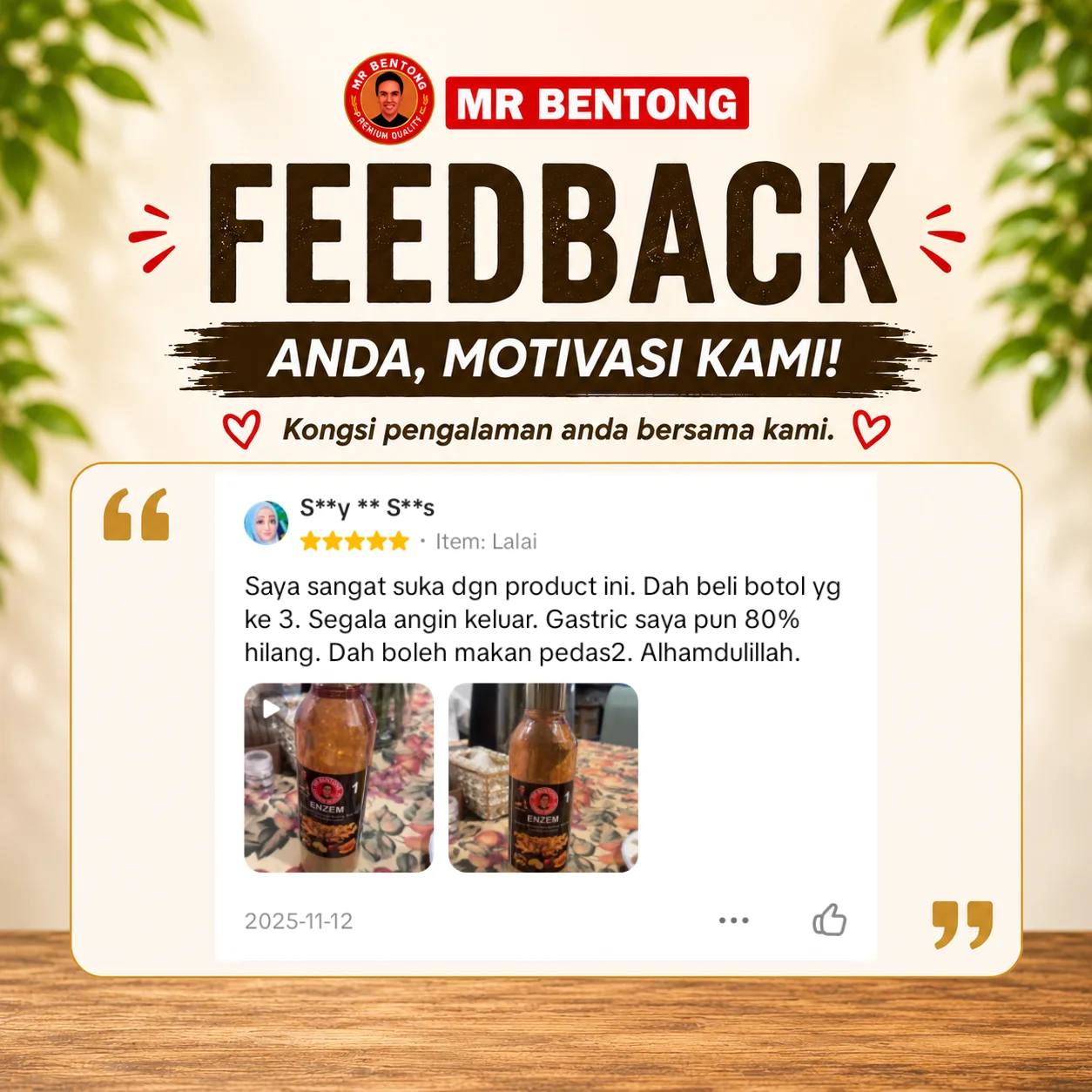 Testimoni pelanggan 3