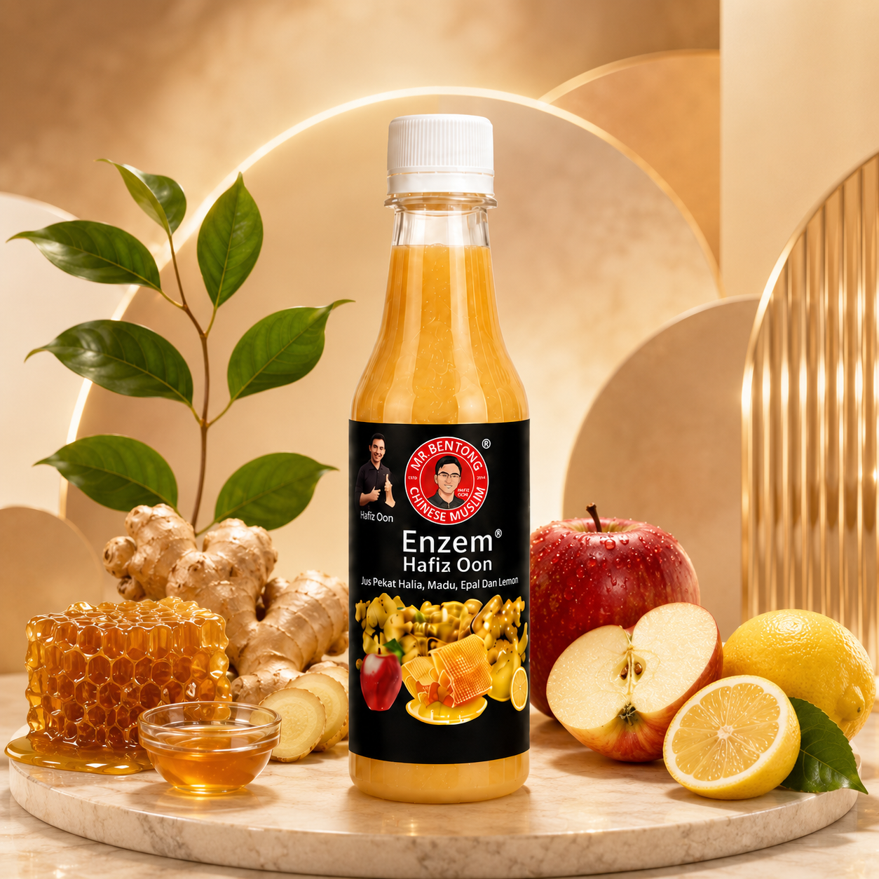 Botol Enzim Jus Halia Mr Bentong 200ml